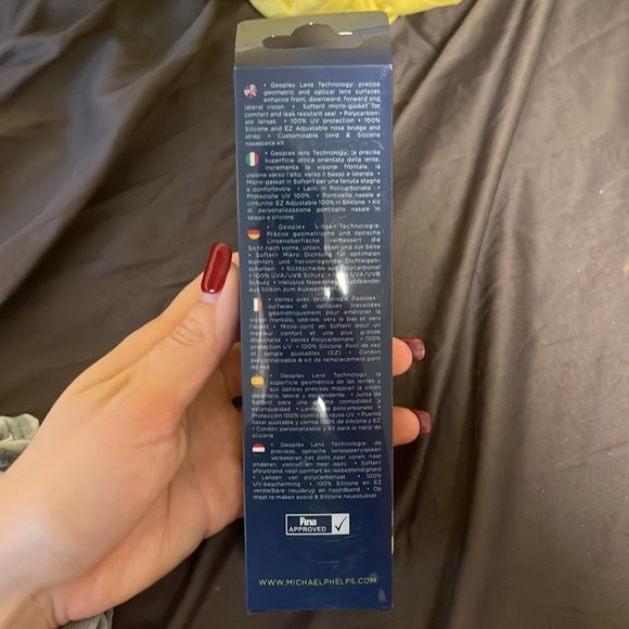 Michael Phelps youth large swimming goggles NEW CHRONOS - Picture 4 of 5